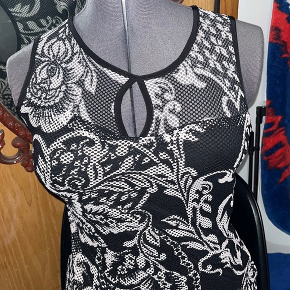 Akira Chicago Red Label Paisley / Floral-ish Dress - Picture 5 of 5